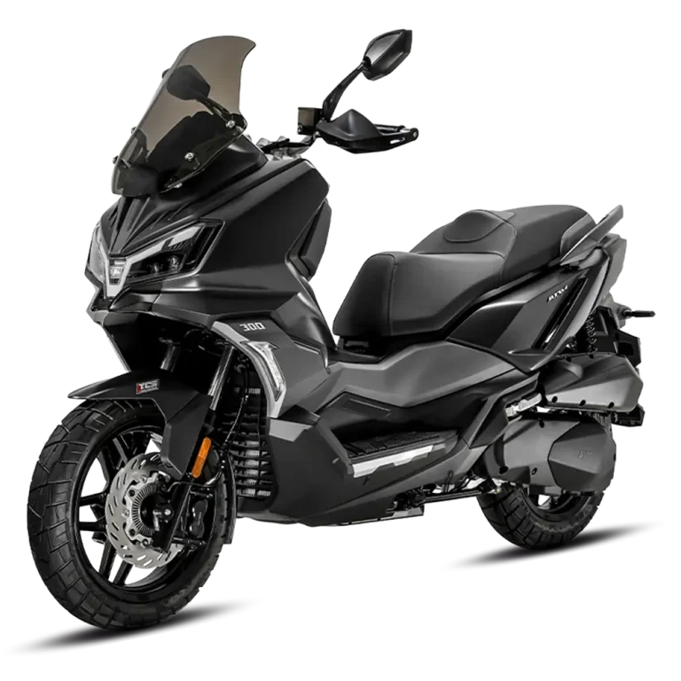 Rent a scooter in Parga - Two Wheels Moto Rent | ADX_300 black