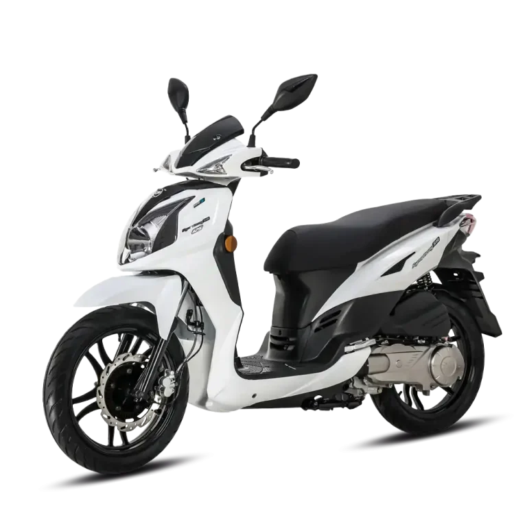 Rent a scooter in Parga - Two Wheels Moto Rent | Symphony_SR125 white